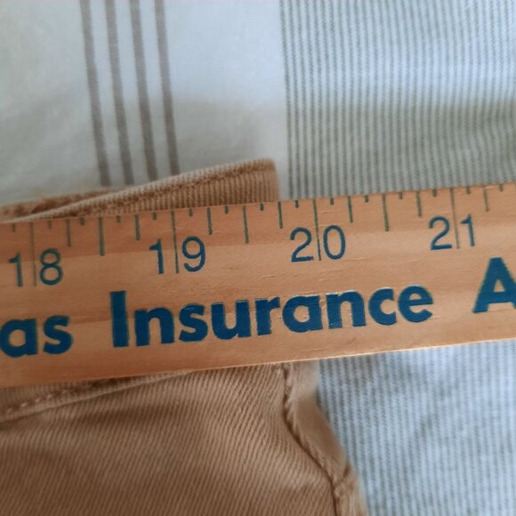 ZLZ Mens Khaki Denim Shorts Size 40 - Picture 8 of 9